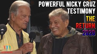 Nicky Cruz Testimony The Return 2020 National Mall  The Cross and the Switchblade  David Wilkerson