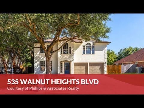 535 WALNUT HEIGHTS BLVD, New Braunfels, TX home video tour