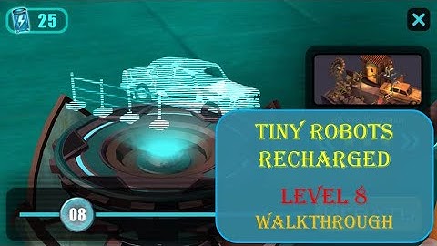 Tiny Robots Recharged level 8 Walkthrough [Snapbreak]