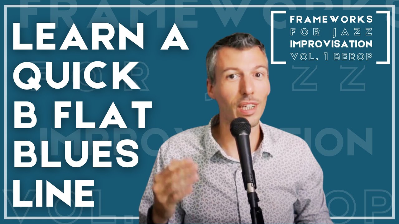 Learn a Barry Harris Style Blues Line (Key of Bb) from Jazz Frameworks with Nick Finzer