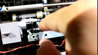 Epson Ds-510 520 560 Page Separation Roller Shaft Installation