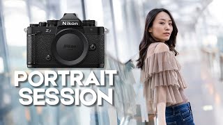 Nikon Zf Portrait Session and Review