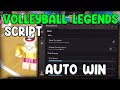 [UPD] Volleyball Legends Script Auto Win Inf Yen &amp; Hitbox Powerful Serve - Roblox 2025