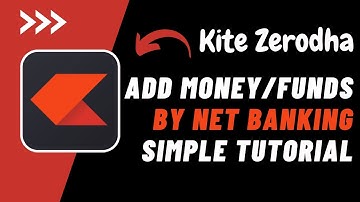 How To Add Money/Fund In Kite Zerodha App By Internet Banking !! Add Funds in Zerodha Kite 2023