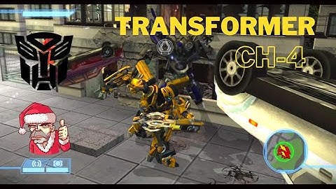 TRANSFORMERS: THE GAME | Walkthrough Gameplay :The Suburbs -Chapter 4|(1080p)