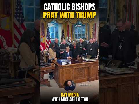 Catholic Bishops Pray for Trump in Oval Office