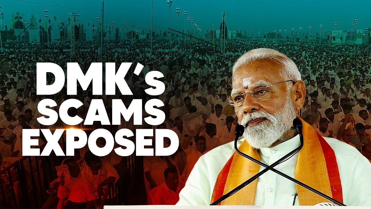 NDA promises honest & efficient rule in Tamil Nadu - PM assures to wipe out DMK's misrule