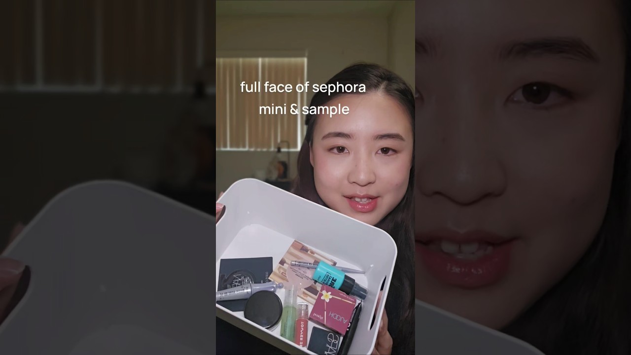 full face of sephora samples | 