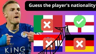 Guess the country each player belongs to