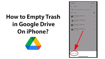How to Empty Trash in Google Drive On iPhone?