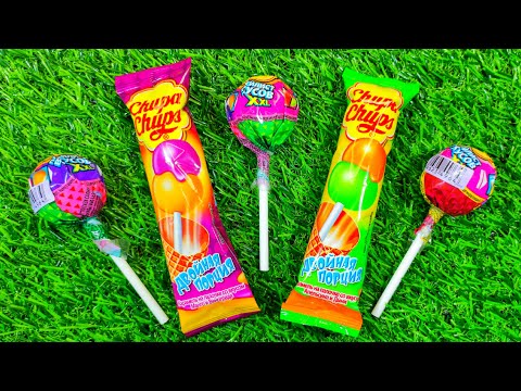 Satisfying, Unboxing video, Asmr, Lollipops and Sweets ASMR Opening 