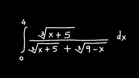 Definite Integration - NCERT, ISC, HSC,  CBSE, CA, GCSE, IGCSE, IB - Example #5