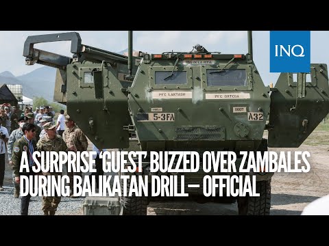 A surprise ‘guest’ buzzed over Zambales during Balikatan drill— official | #INQToday