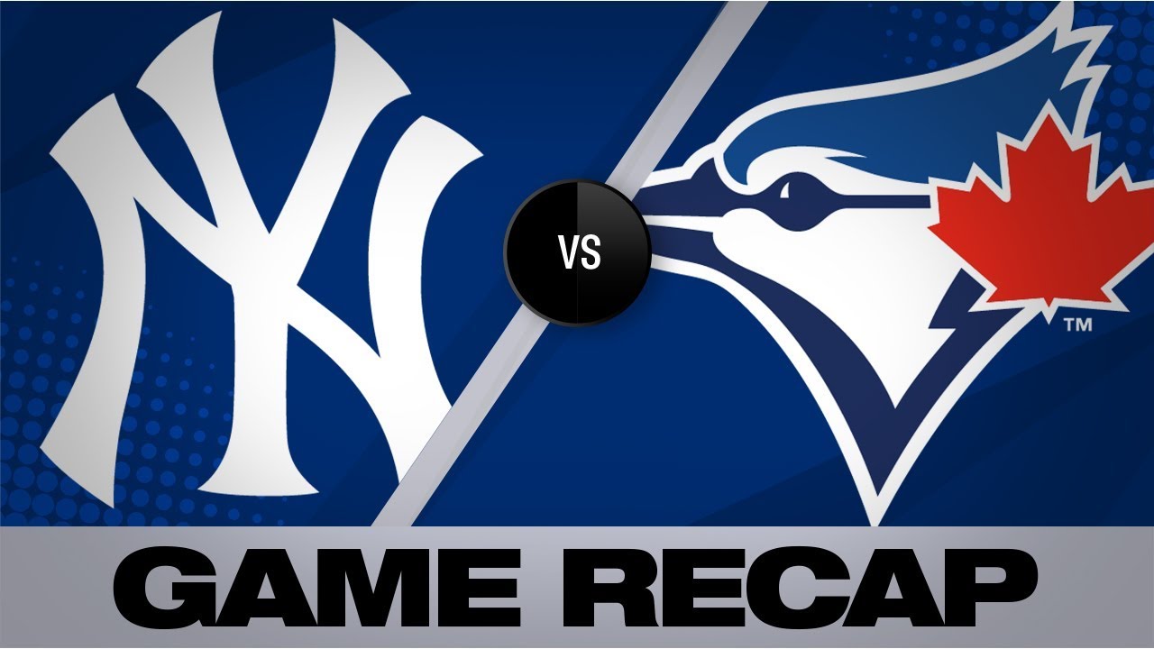 baseball ops Urshela's two homers lead Yankees in 12-6 win | Yankees-Blue Jays Game Highlights 8/8/19