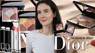 NEW DIOR SUMMER 2024 makeup collection | Coral Flame Pastel Glow & more | REVIEW