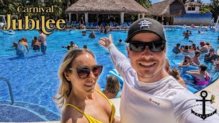 Best We've Ever Had at Paradise Beach in Cozumel on the Carnival Jubilee 2024 | Cruise Vlog |