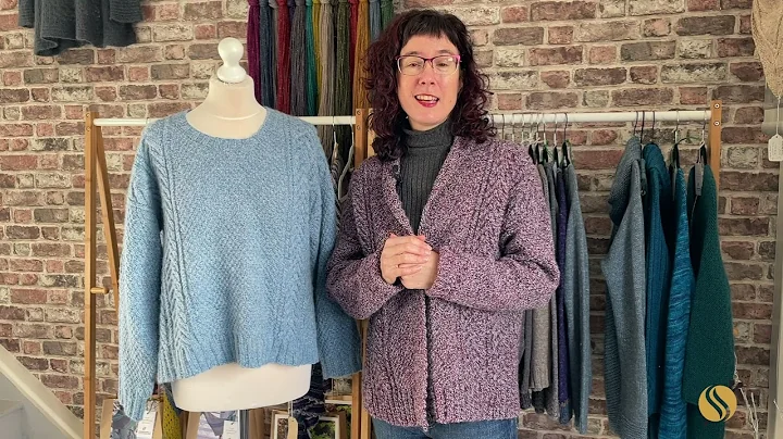 Introducing the Dalia Cardigan and Sweater Knittin...