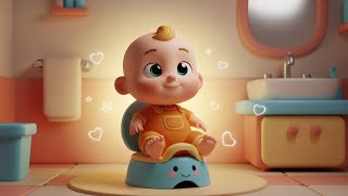 Baby Potty Fun Day Song for Kids | Potty Training Song for Toddlers | Nursery Rhymes