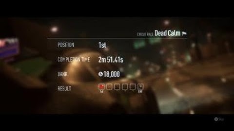 NFS 2015 Dead Calm