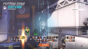 Overwatch 2 practice range bastion with kahunadude