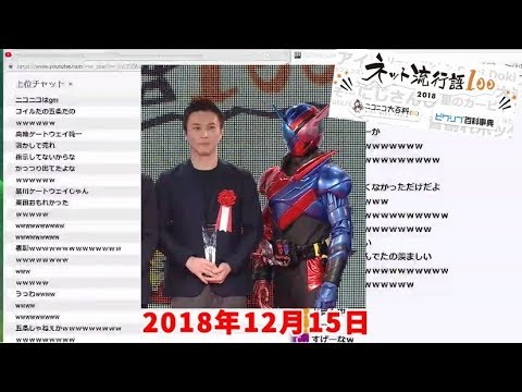 Niconico賞 の裏話をする加藤純一 2018 12 15 Youtube