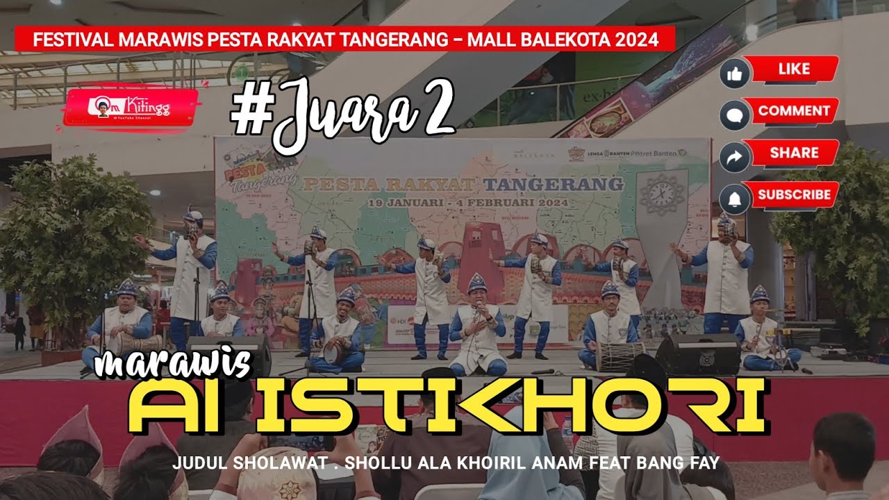 MARAWIS AL ISTIKHORI FT BANG FAY || FESTIVAL MARAWIS PESTA RAKYAT TANGERANG - MALL BALEKOTA 2024