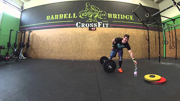 Athens throwdown 2016 WOD 2a - 2b leo