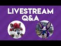 Q&amp;A Furry Livestream with Shadow Raccoon And Theadore Rabbit