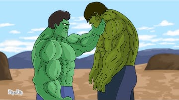 HULK vs HULK (full part) Flipaclip animation