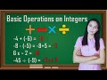 Math6 Quarter 2 Week 8 │Basic Operations on Integers