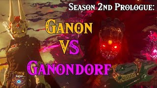 Season 2nd Prologue: Ganondorf VS Ganon! in Four Links Adventures within Zelda Breath of the Wild