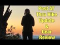 Post 2021 Appalachian Trail Thru Hike Update