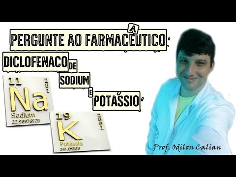 Vídeo: Diferença Entre O Diclofenaco De Sódio E O Diclofenaco De Potássio