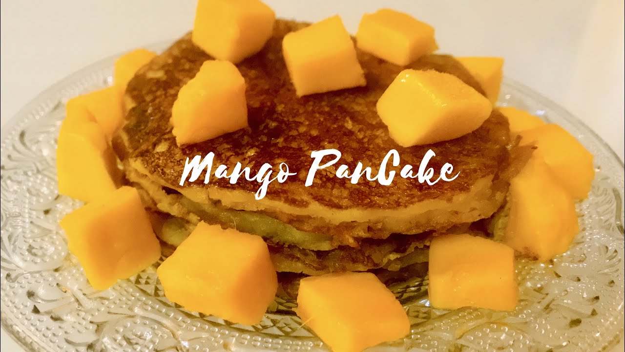Eggless Mango Pancakes Ki Easy Recipe Quick Mango Pancake Tasty