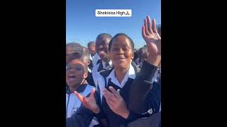 Naledi Aphiwe Performing At Bhekisisa High School