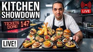 Full menu:🔴LIVE: Cooking Real Restaurant Orders Off the Ticket Rail