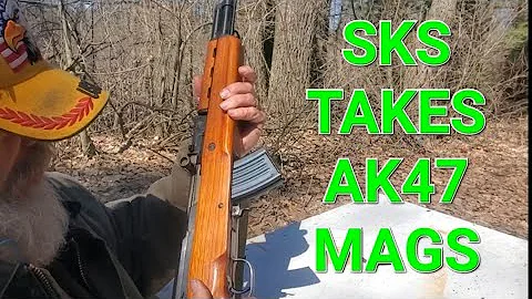 SKS Shooting AK47 Mags Factory Sporter Takes1993 Zombie