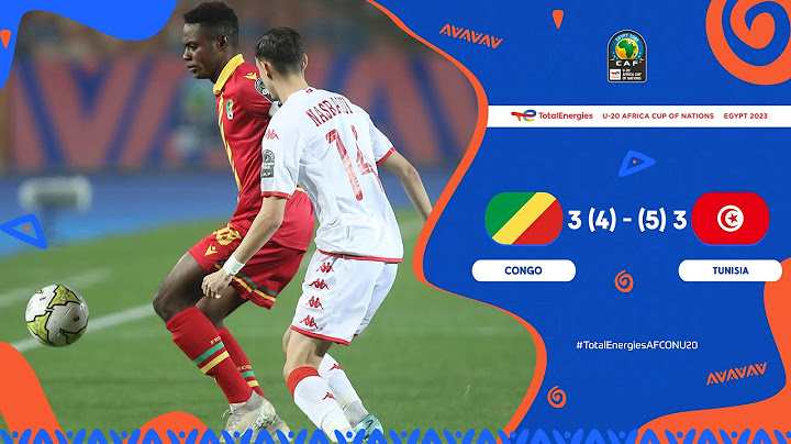 Congo 🆚 Tunisia Highlights - #TotalEnergiesAFCONU20 Quarter-finals