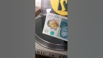 You Can Play A Vinyl Record With a £5 Note #shorts #short