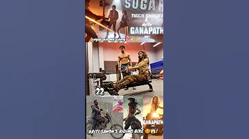 GANAPATH PART 1 TRAILER TIGER SHROFF KRITI SANON Amitabh Bachchan GANAPATH Shorts 