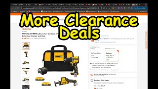 More Clearanced Tool Deals At Home Depot