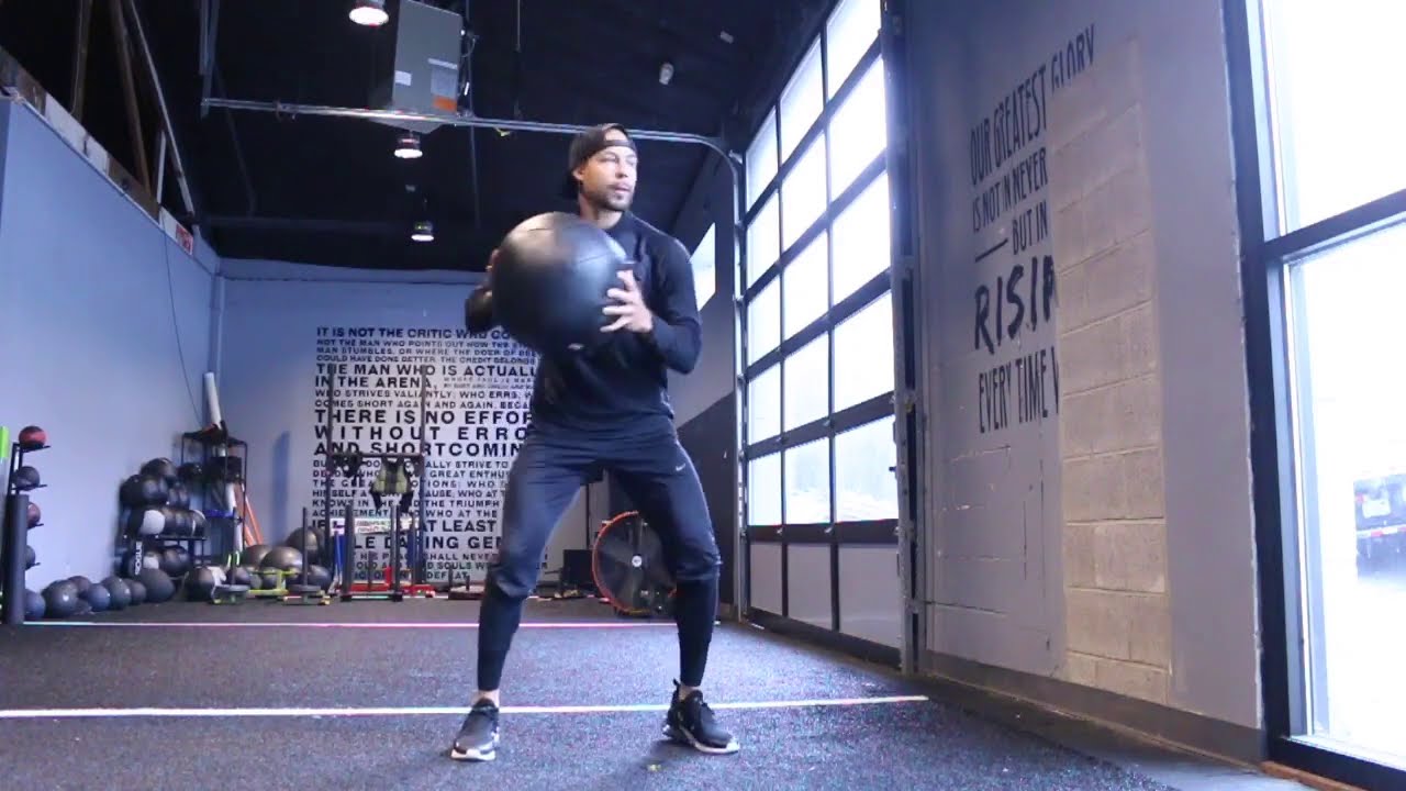 Medicine Ball Shot Put Static YouTube