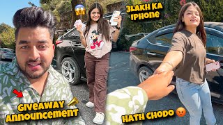 Another Prank On Her😅| 3 Lakh Ke Iphone Le Leya😱 | Surprised Her❤️