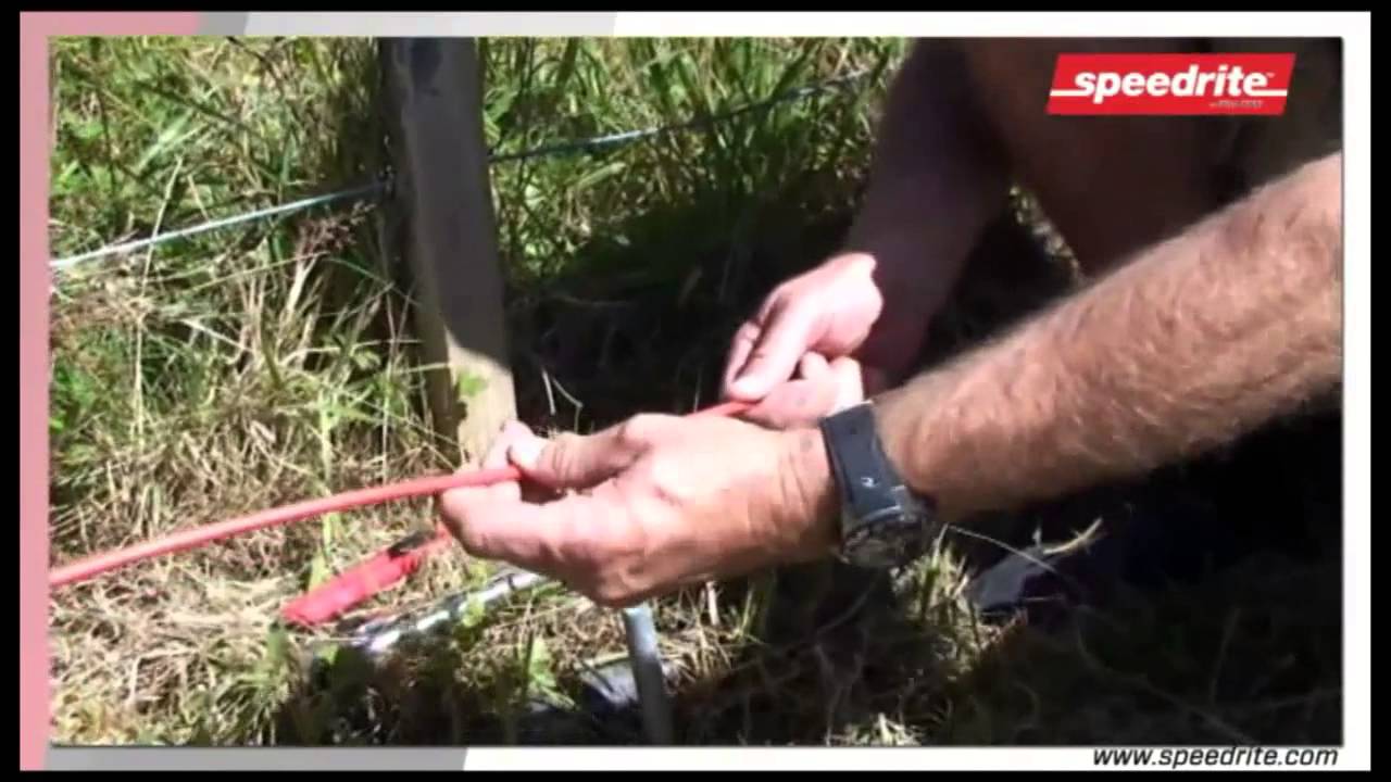 How to earth your electric fence Speedrite YouTube