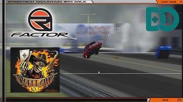 Rfactor - Drag Racing - Jethros Outlaws Mod Wheelies and wrecks!