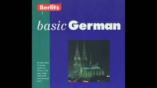 Berlitz Basic German lessons 1-8 Cassette 1 sides A&B edition 1993-1997