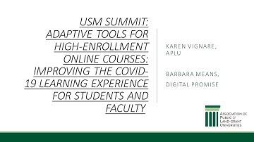 Using Adaptive Courseware to Improve the Learning Experience for Students and Faculty