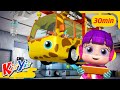 The Wheels on the Bus go Round and Round! | Kids Learning - KiiYii