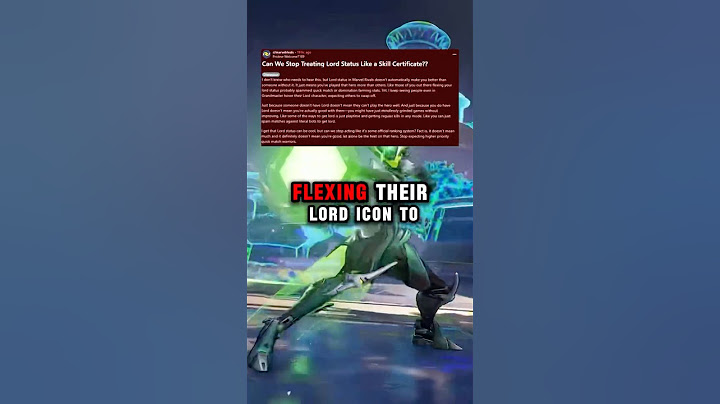 THE PROBLEM WITH LORD ICONS IN MARVEL RIVALS #marvel #marvelrivals #marvelrivalsgameplay