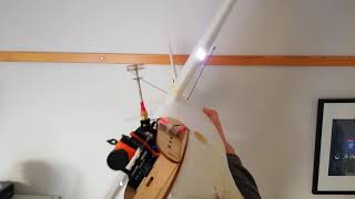 FPV antenna roll stabilizer